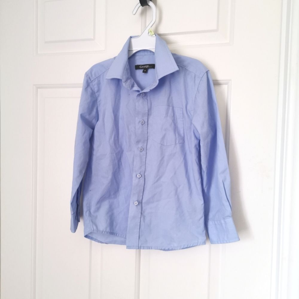 3/$15 George Boys dress shirt size 5